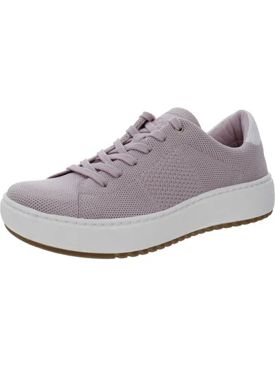 Shop Söfft Waylyn Womens Leather Casual And Fashion Sneakers In Purple