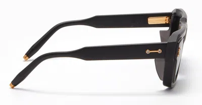 Akoni Square-frame Sunglasses In Black