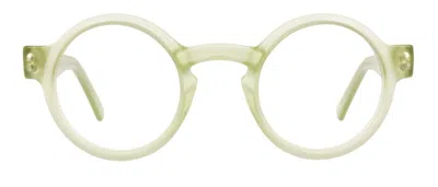 Shop Andy Wolf Eyeglasses In Green