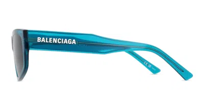 Shop Balenciaga Sunglasses In Blue