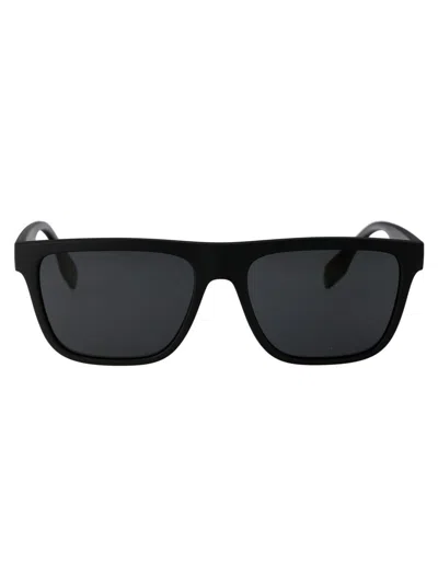 Shop Burberry Sunglasses In 346487 Matte Black