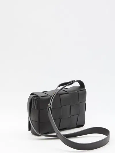 Shop Bottega Veneta Cassette Bag In Black