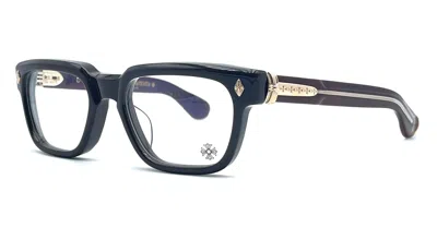 Shop Chrome Hearts Eyeglasses In Brown