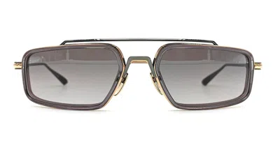 Shop Chrome Hearts Sunglasses In Gold, Grey