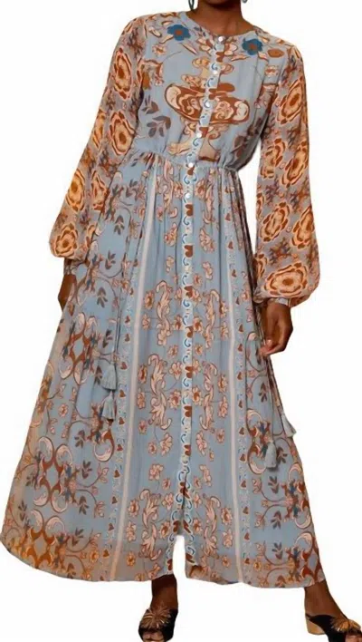 Carolina K Josefina Dress In Celestial Blue In Blue