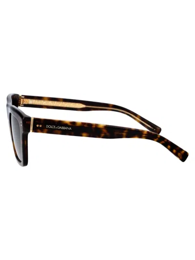 Shop Dolce & Gabbana Sunglasses In 675/r5 Black/crystal