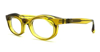 Shop Factory 900 Eyeglasses In Yellow Trasparent
