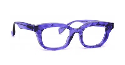 Shop Factory 900 Eyeglasses In Purple
