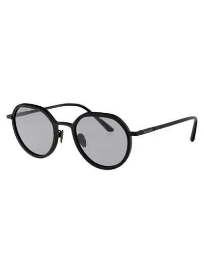 Shop Giorgio Armani Sunglasses In 3001m3 Matte Black