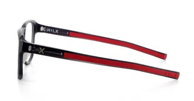 Hilx Eyeglasses In Transparent Gray