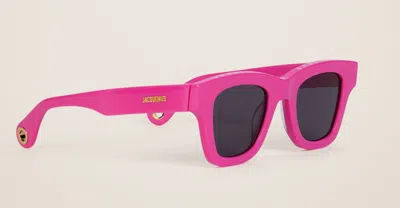 Shop Jacquemus Sunglasses In Pink