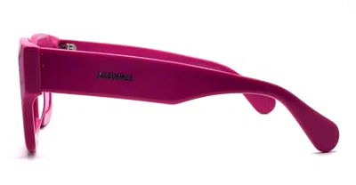 Shop Jacquemus Sunglasses In Pink