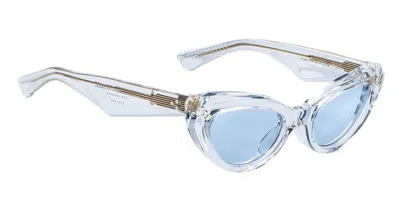 Shop Jacques Marie Mage Sunglasses In Crystal