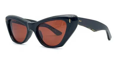 Shop Jacques Marie Mage Sunglasses In Black