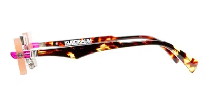 Kuboraum Q50 Rectangle-frame Sunglasses In Silver