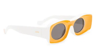 Shop Loewe Eyewear Sunglasses In Yellow