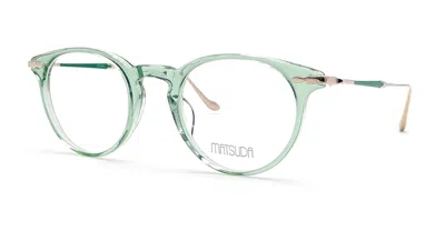 Shop Matsuda Eyeglasses In Mint Green