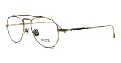 Shop Matsuda Eyeglasses In Gold