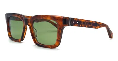 Shop Matsuda Sunglasses In Brown Tortoise