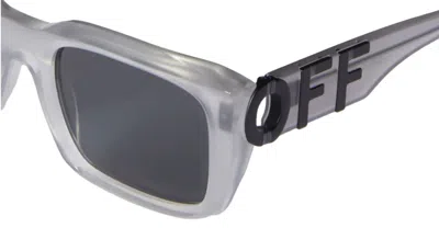 Shop Off-white Sunglasses In Grey