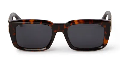 Off-white Hays - Havana / Dark Grey Sunglasses In Havana