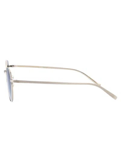 Shop Oliver Peoples Sunglasses In 5036w5 Silver