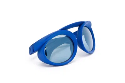 Pq Eyewear By Ron Arad Sunglasses In Blue