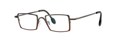 Shop Theo Eyewear Eyeglasses In Brown