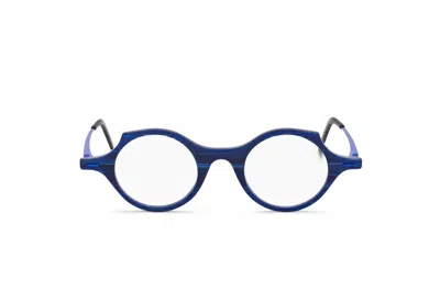 Shop Theo Eyewear Eyeglasses In Electric Blue
