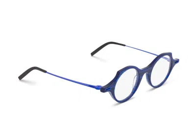 Theo Eyewear Eyeglasses In Electric Blue
