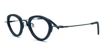 Shop Theo Eyewear Eyeglasses In Black Matte