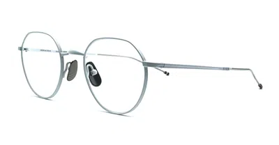 Shop Thom Browne Eyeglasses In Grey