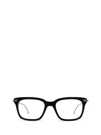 Shop Thom Browne Eyeglasses In Black / Charcoal