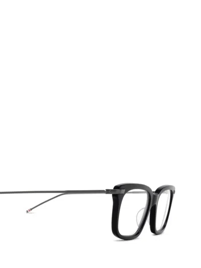 Shop Thom Browne Eyeglasses In Black / Charcoal
