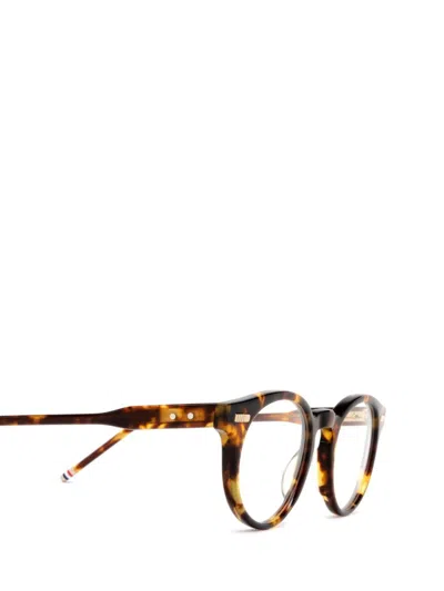 Shop Thom Browne Eyeglasses In Med Brown