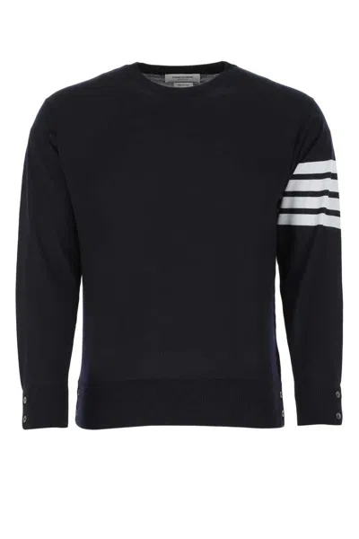 Shop Thom Browne Knitwear In Blue