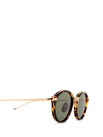 Shop Thom Browne Sunglasses In Med Brown