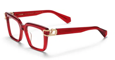 Shop Valentino Eyeglasses In Red