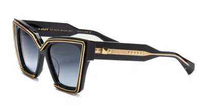Shop Valentino Sunglasses In Black