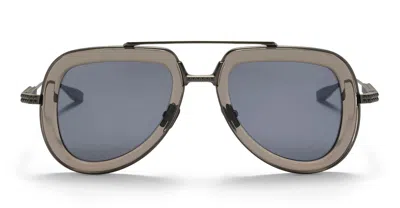 Shop Valentino Sunglasses In Grey