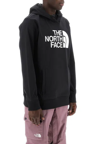 Shop The North Face Techno Hoodie With Logo Print In Multi