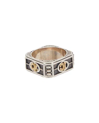 Shop Konstantino Stavros 18k & Silver Ring In Gold