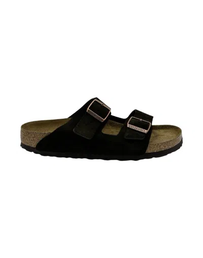 Shop Birkenstock City Slippers In Chocolate