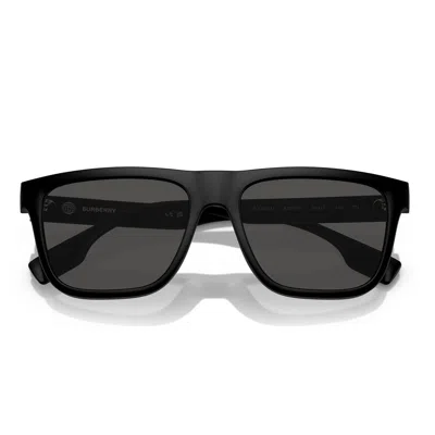 Shop Burberry Sunglasses In Black Matte