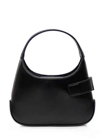 Shop Ferragamo Hobo Mini Bag In Black