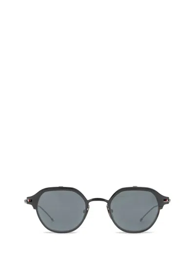 Shop Thom Browne Sunglasses In Black / Charcoal
