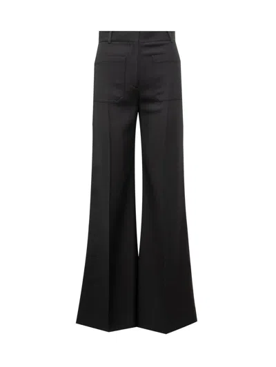 Shop Victoria Beckham Alina Tailoring Pant In Black