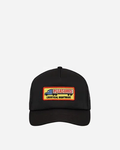 Shop Pleasures Nightmare Trucker Cap In Black