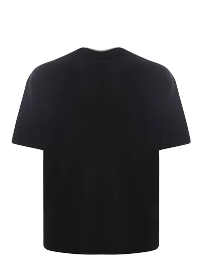 Shop Emporio Armani T-shirt In Black