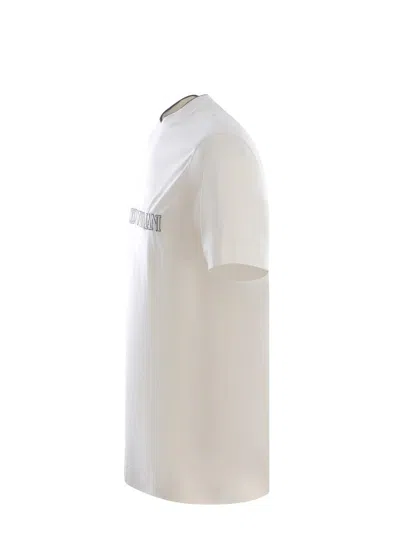 Shop Emporio Armani T-shirts And Polos White